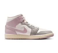 Jordan Aj1 Mid Donna - Sneakers Bianco - Taglia 40.5 - Rete/Sintetico White 40.5