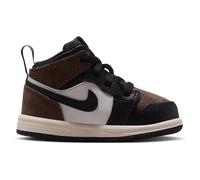 Jordan Aj1 Mid Neonato - Sneakers Nero - Taglia 21 - Pelle Black 21