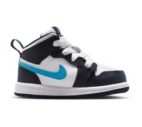 Jordan Aj1 Mid Neonato - Sneakers Nero - Taglia 23.5 - Rete/Sintetico Black 23.5