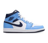 Jordan Aj1 Mid Uomo - Sneakers Blu - Taglia 43 - Cuoio, Sintetico Blue 43