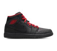Jordan Aj1 Mid Uomo - Sneakers Nero - Taglia 40.5 - Cuoio, Sintetico Black 40.5