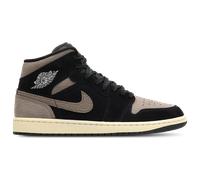 Jordan Aj1 Mid Uomo - Sneakers Nero - Taglia 42.5 - Cuoio, Sintetico Black 42.5