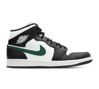Jordan Aj1 Mid Uomo - Sneakers Nero - Taglia 42 - Cuoio, Sintetico Black 42
