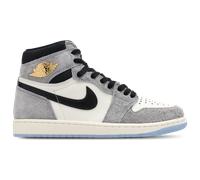 Jordan AJ1 Retro High Uomo - Sneakers Grigio - Taglia 42 - Pelle Grey