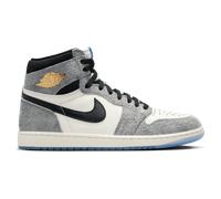 Jordan AJ1 Retro High Uomo - Sneakers Grigio - Taglia 46 - Pelle Grey 46