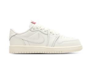 Jordan Aj1 Retro Low Og Bambini - Sneakers Bianco - Taglia 33.5 - Pelle White 33.5