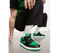 Jordan - AJ1 - Sneakers basse verdi e nere-Nero 45