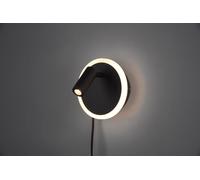 Applique a parete led JORDAN doppia illuminazione 229210232 nero