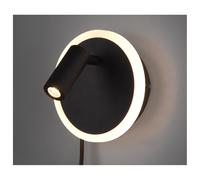 JORDAN APPLIQUE MODERNA CON SNODO ORIENTABILE A LED IN METALLO 3 FINITURE COLORE DOPPIA ILLUMINAZIONE