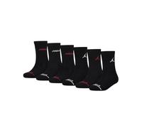 Jordan Calzino rosso / nero / bianco, Taglia 23,5-27
