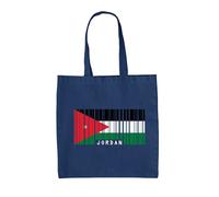Jordan Bandiera - Borsa Tote IN Tela - Amman Giordano Bandiere Paese World