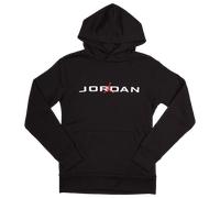 Jordan Felpa da Ragazzi con Cappuccio MJ Baseline Nera Codice 95D665-023