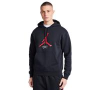 Jordan Felpa 'ESS' rosso / nero / offwhite, Taglia L