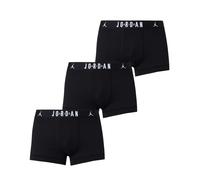 Jordan - Boxer Confezione da 3 Pezzi da Uomo Flight Cotton Trunk, Nero Codice...