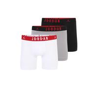 Jordan Boxer 'FLIGHT Cotton Core Boxer Briefs' grigio sfumato / rosso / nero / bianco Uomo Jordan L
