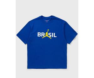 Jordan BRAZIL 85 SS LOGO CREW P6 men Shortsleeves blue in taglia:XL