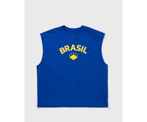 Jordan BRAZIL SLEEVLESS GX CREW P6 men Tank Tops blue in taglia:XL