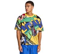 Jordan Brazil Uomo - Felpe Giallo - Taglia M - Pile di cotone