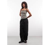 Jordan Brooklyn joggers con risvolto neri-Nero XL