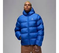 Jordan Brooklyn Puffer Uomo - Giacche Blu - Taglia S - Jersey di cotone Blue S