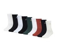 Jordan Calzini da Ragazzi (9 paia) Holiday Crew Multicolor Taglia 35-37.5 Cod...