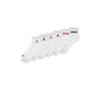 Jordan Kids Ankle 6 Pack unisex Calze - Bianco - Foot Locker White 39 - 42