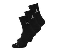 Nike Jordan Essentials Crew 3 paia - calzini lunghi - uomo S Black unisex