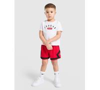 Jordan Completo Diamond Maglia/Pantaloncino Neonato, bianco 12-18M