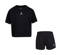 Jordan Completo pantaloncini essenziali da bambina (Little Kids), nero, 5
