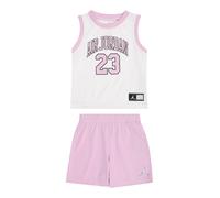 Jordan Completo per l'allenamento rosa / nero / bianco Bambini Jordan 86-92 rosa / nero / bianco