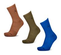 Jordan Crew 3 Pack Unisex - Calze Blu - Taglia 39 - 42 - Algodón Blue 39 - 42