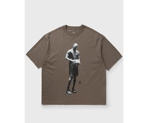 Jordan DF SPT STMT GFX SS CREW men Shortsleeves brown in taglia:M