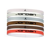 Jordan Elastic Sport Headbands 6PK Elastici Per Capelli Multicolor 6 pz Orewood