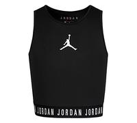 Jordan Essentials Active Canotta per Bambine Black 8/10 Anni
