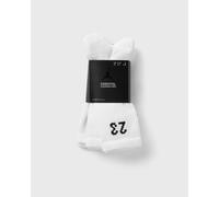 Jordan Essentials Crew Socks (3 Pairs) men Socks white in taglia:M