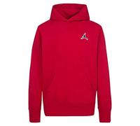 Jordan Essentials - Felpa con Cappuccio da Ragazzo, Colore: Rosso