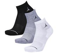 Jordan Everyday Cushioned Ankle 3 Pack Unisex - Calze Bianco - Taglia 39 - 42 - Algodón White 39 - 42