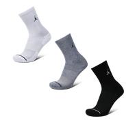 Jordan Everyday Cushioned Crew 3 Pack unisex Calze - Bianco - Foot Locker White 35 - 38