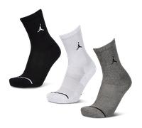 Jordan Everyday Cushioned Crew 3 Pack Unisex - Calze Bianco - Taglia 43 - 46 White 43 - 46