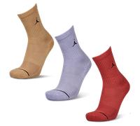 Jordan Everyday Cushioned Crew 3 Pack unisex Calze - Marrone - Foot Locker Brown 43 - 46