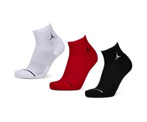 Jordan Everyday Max Ankle 3 Pack Unisex - Calze Nero - Taglia 43 - 46 Black 43 - 46