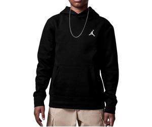 Jordan Felpa con Cappuccio 100% Cotone Nero Logo JDB MJ BROOKLYN FLC PO