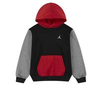 Nike Felpa Jordan Brooklyn Nero/Grigio/Rosso da Bambino 12 Anni Nero