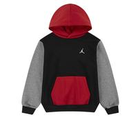 Nike Felpa Jordan Brooklyn Nero/Grigio/Rosso da Bambino 10 Anni Nero