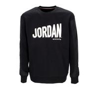 Jordan - Felpa girocollo con grafica in pile - - Sport - Uomo - Nero - L