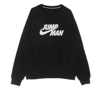Jordan - Felpa Girocollo in Fleece - - Sport - Uomo - Nero - M