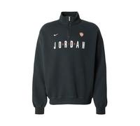 Felpa in fleece con zip a 1/4 e grafica Jordan Flight - Uomo - Nero M