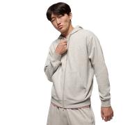 Jordan fleece Uomo - Felpe con cappuccio Grigio - Taglia S - Jersey di cotone Grey S