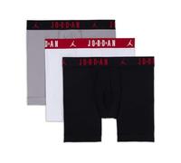 Nike Jordan Boxer JHM Flight Cotton Core 3 pz Cotone Uomo M grigio/rosso/nero/bianco