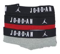 Jordan Boxer 'FLIGHT Cotton Core Boxer Briefs' grigio sfumato / rosso / nero / bianco Uomo Jordan L